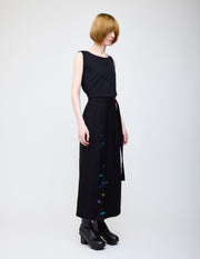 Nocturne bloom skirt -Purple-