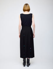 Nocturne bloom skirt -Purple-