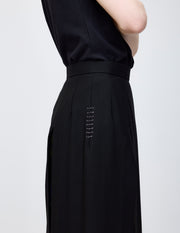 Nocturne bloom skirt -Yellow-