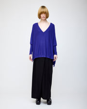 Kimono sleeve knit -Violet-