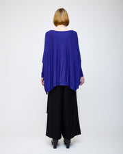 Kimono sleeve knit -Violet-
