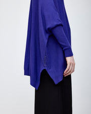 Kimono sleeve knit -Violet-