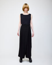 Wool rap pants