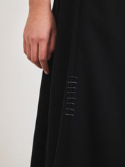 Wool rap cami dress
