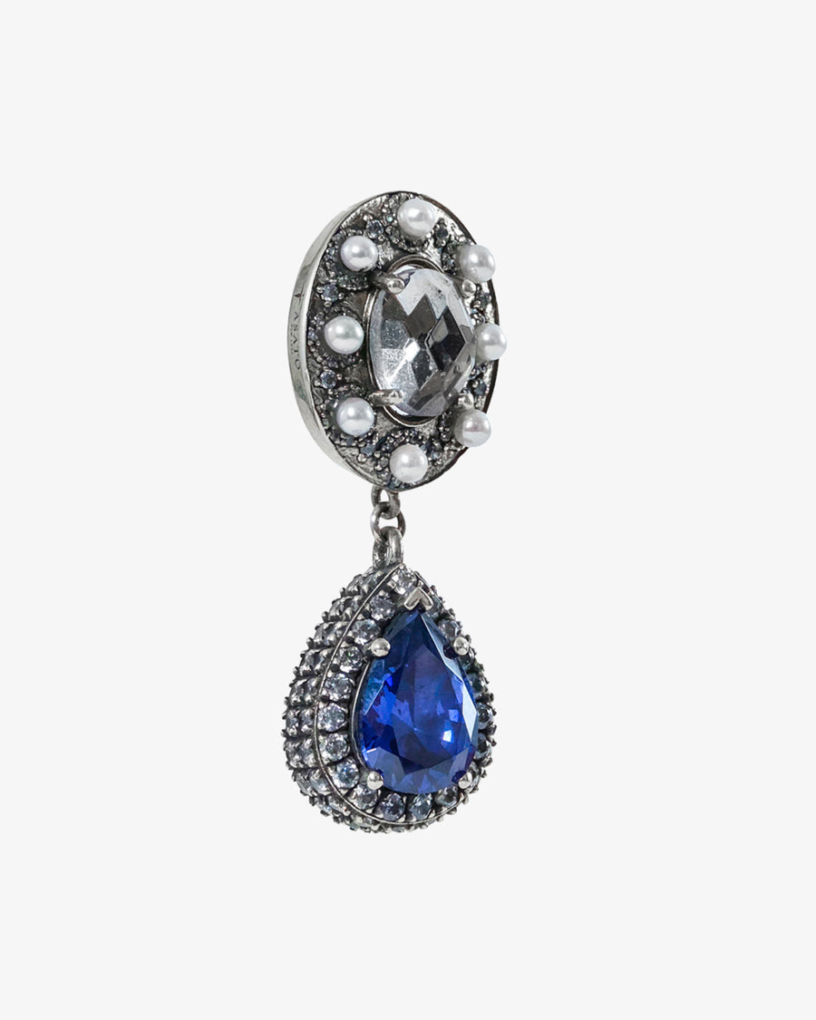 Midnight Reliquary Drop Earring