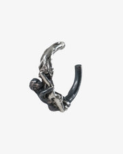 Eternal Embrace Sculptural Hoop Earring
