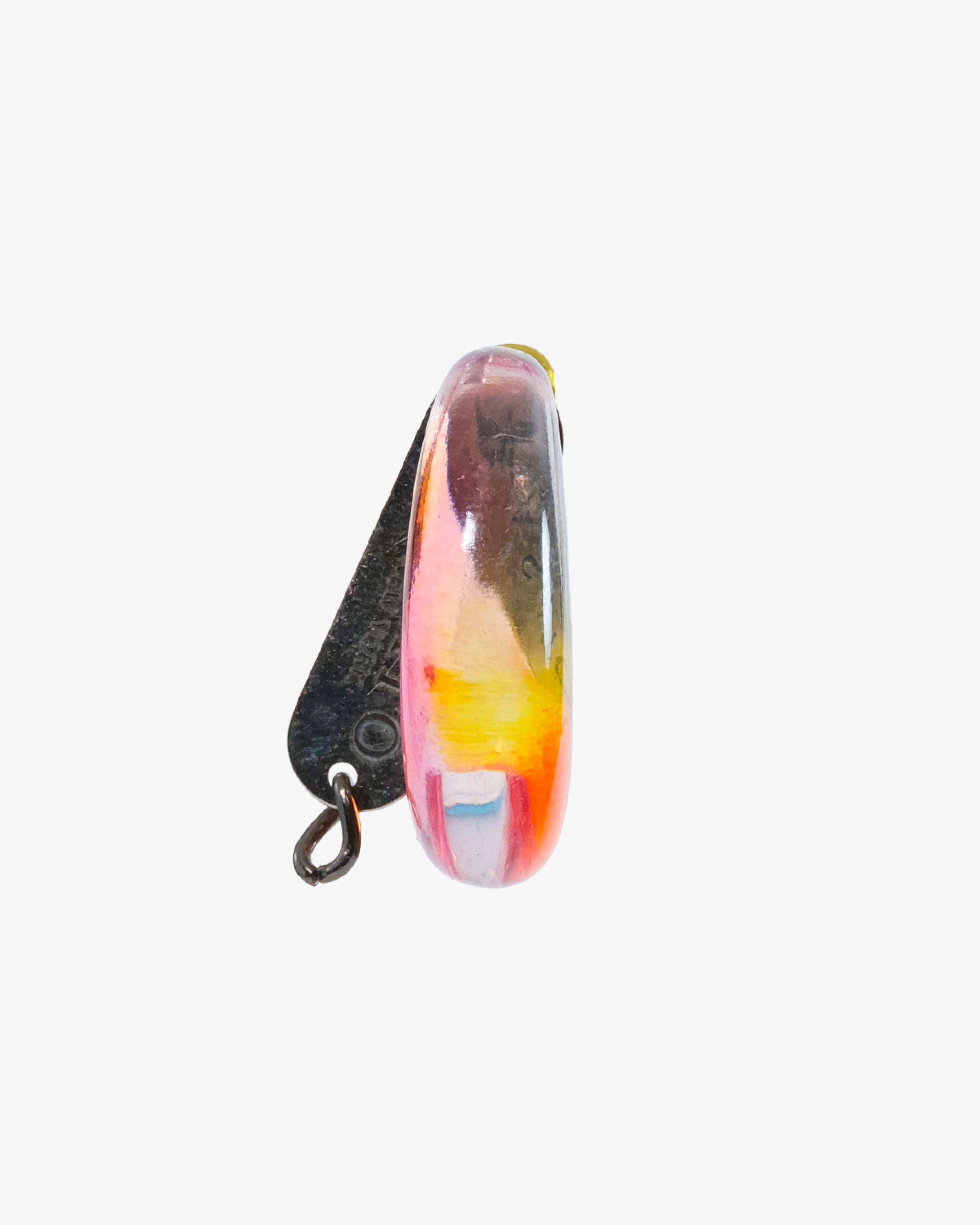 Afterglow Resin Hoop Earring