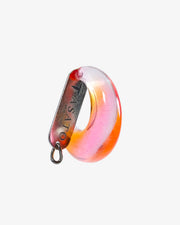 Afterglow Resin Hoop Earring
