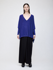 Kimono sleeve knit -Violet-