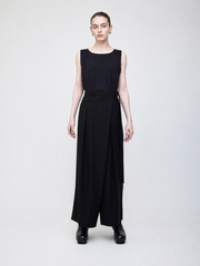 Wool wrap pants
