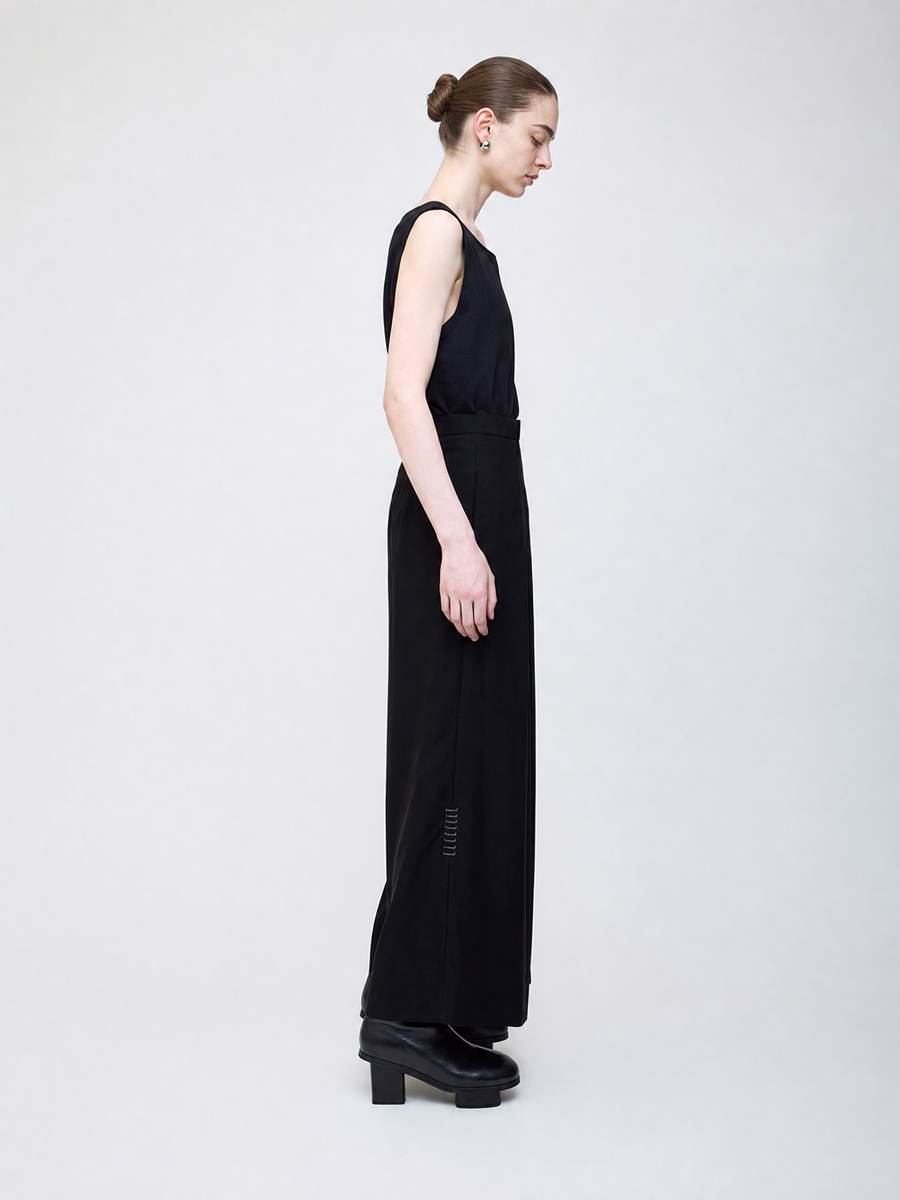 Wool wrap pants