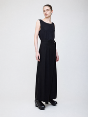 Wool wrap pants