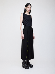 Nocturne bloom skirt -Yellow-
