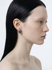 Violet Eclipse Hoop Earring